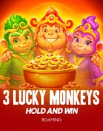 3 Lucky Monkeys Hold & Win