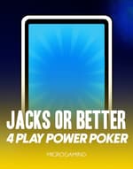 Jacks Or Better - 4 Play Power Poker